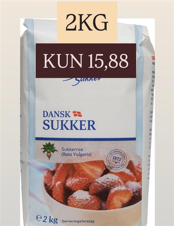 2kg sukker