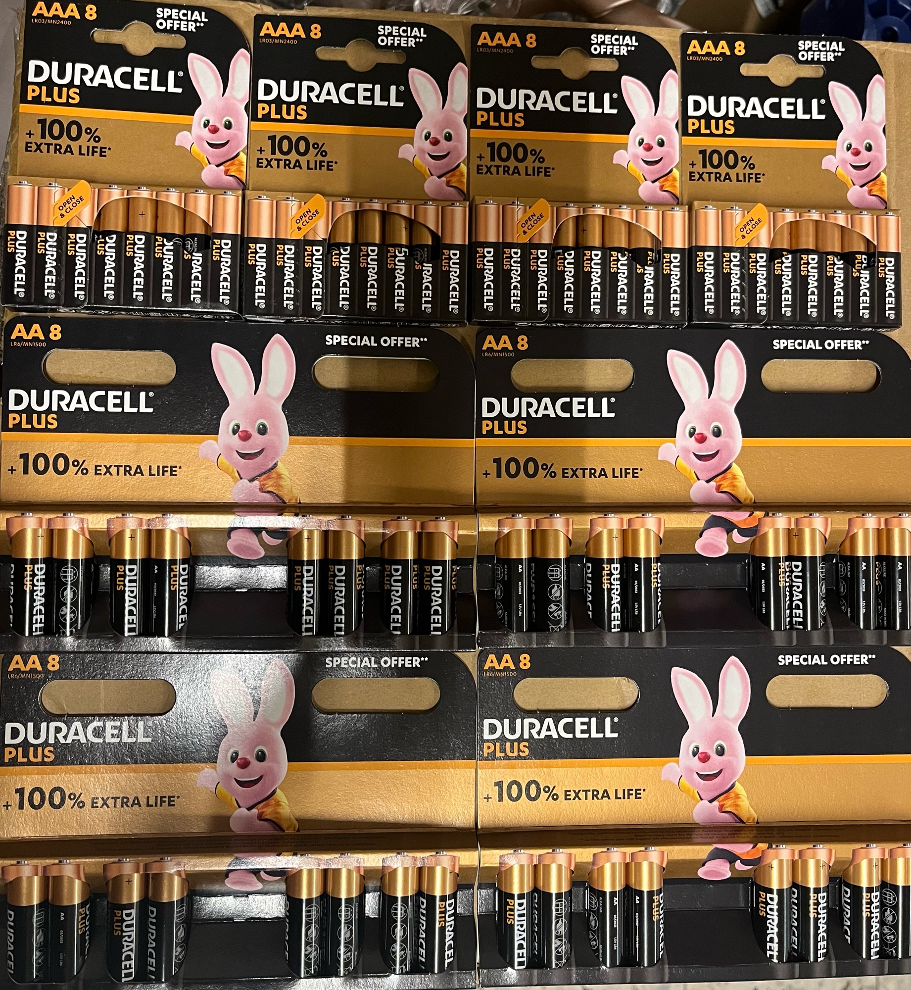 Duracell batterier